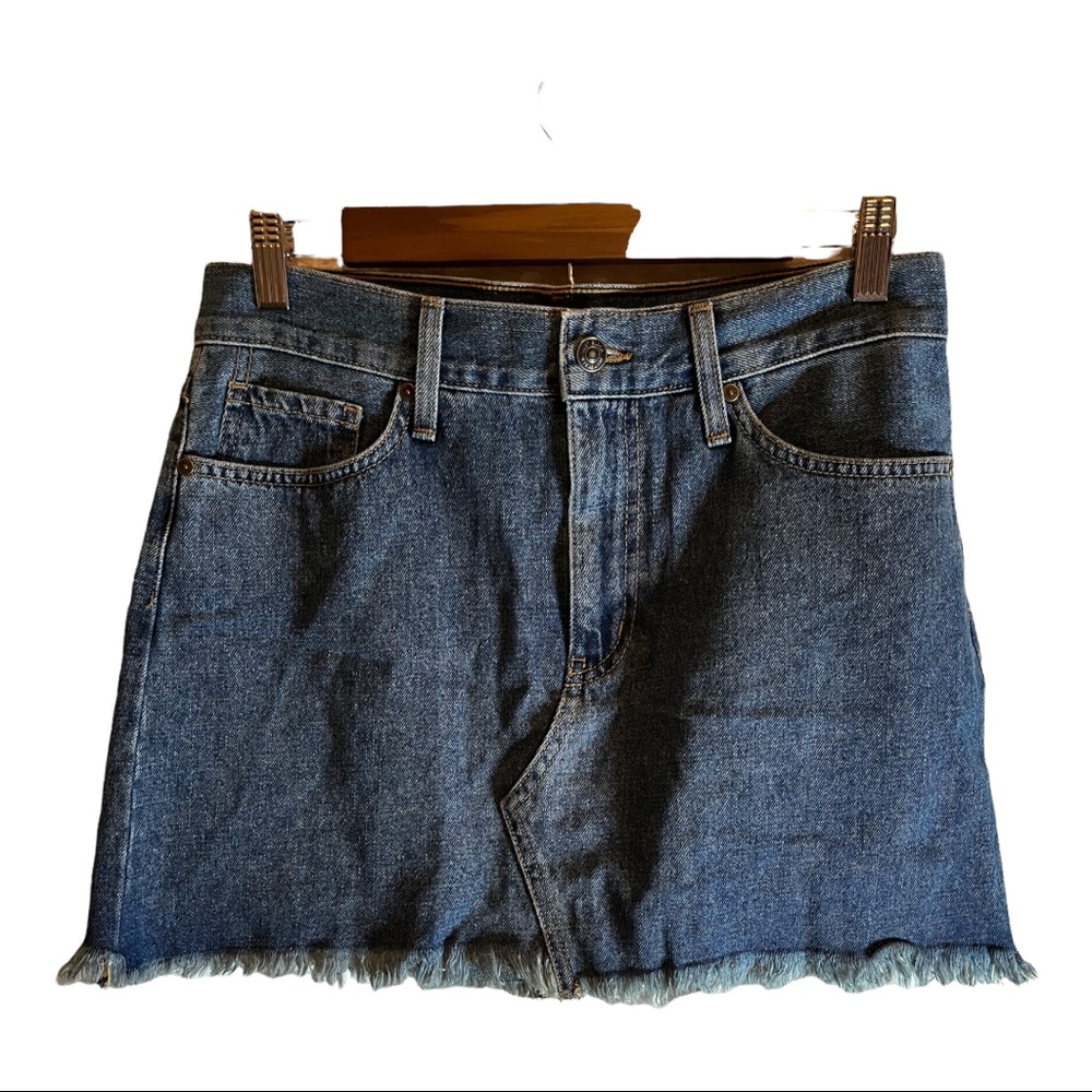 Just Black denim mini skirt size medium
